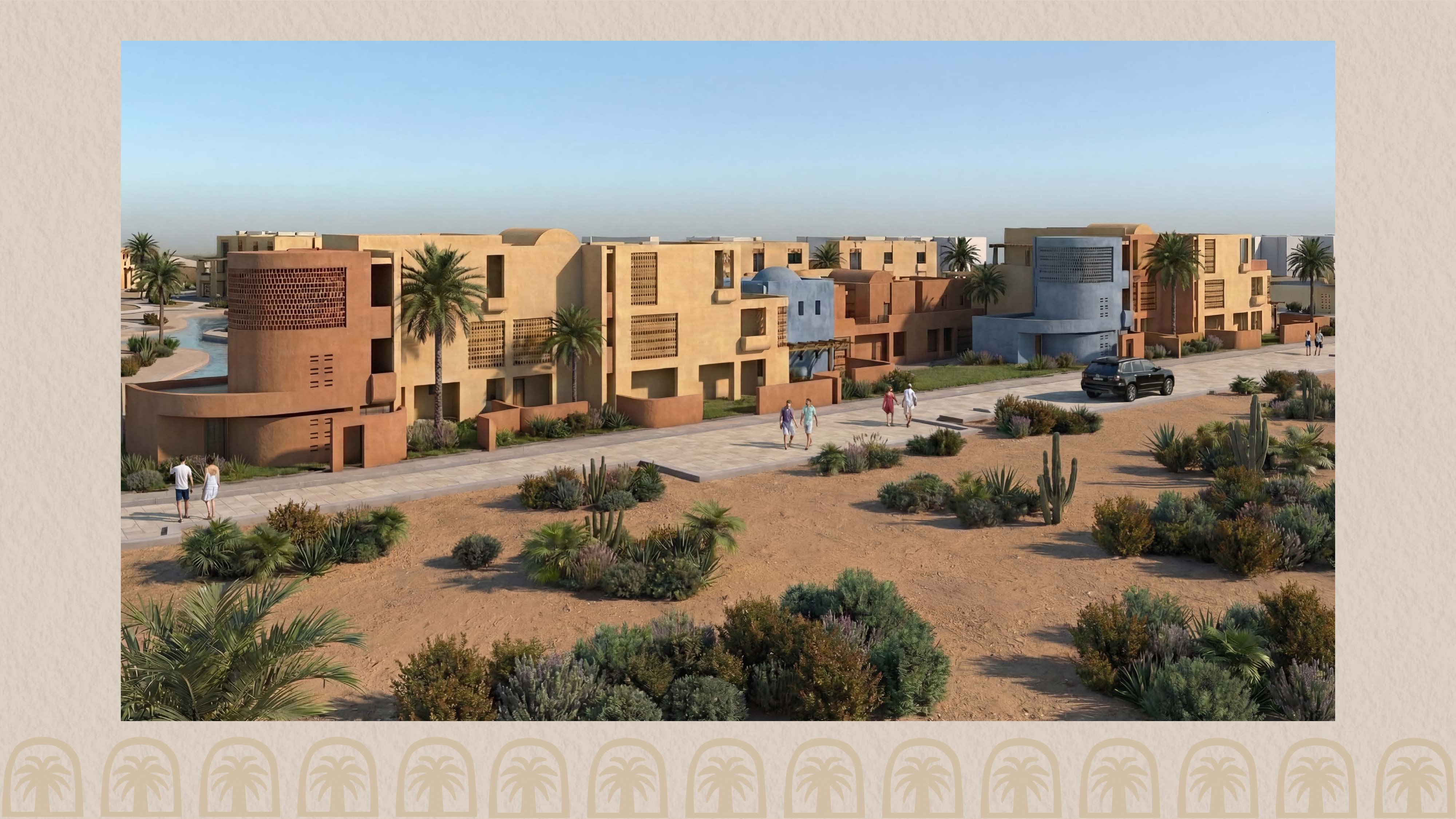 Nuba by Orascom — streetscape